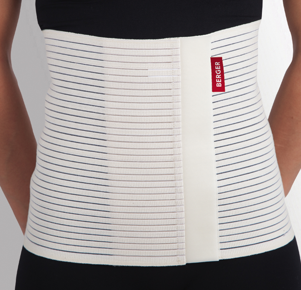 Ceinture abdominal avec attelle