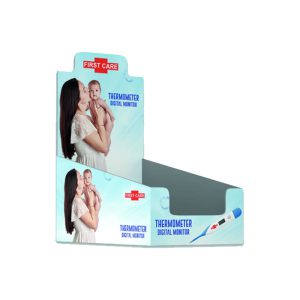 Thermomètre flexible NZ201 Neza MEDIC en présentoir matériel diagnostic médical